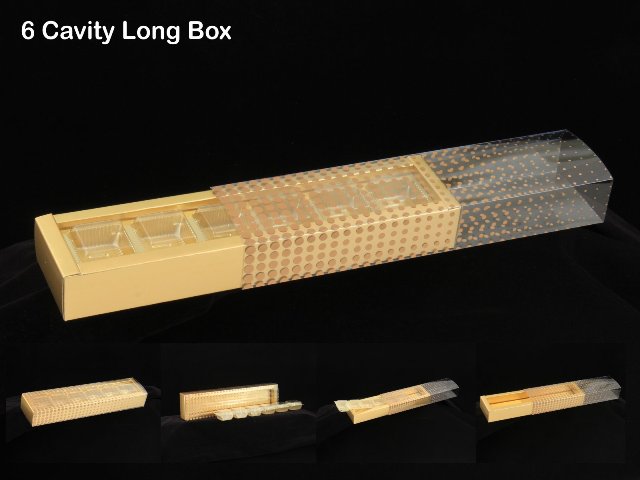 2002412 Ipfco 6 Cavity Box Gold Long O+T+C